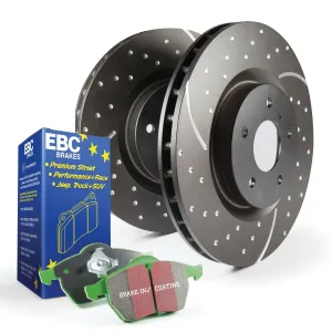 EBC Brakes S10KR1345 S10 Kits Greenstuff 2000 and GD Rotors
